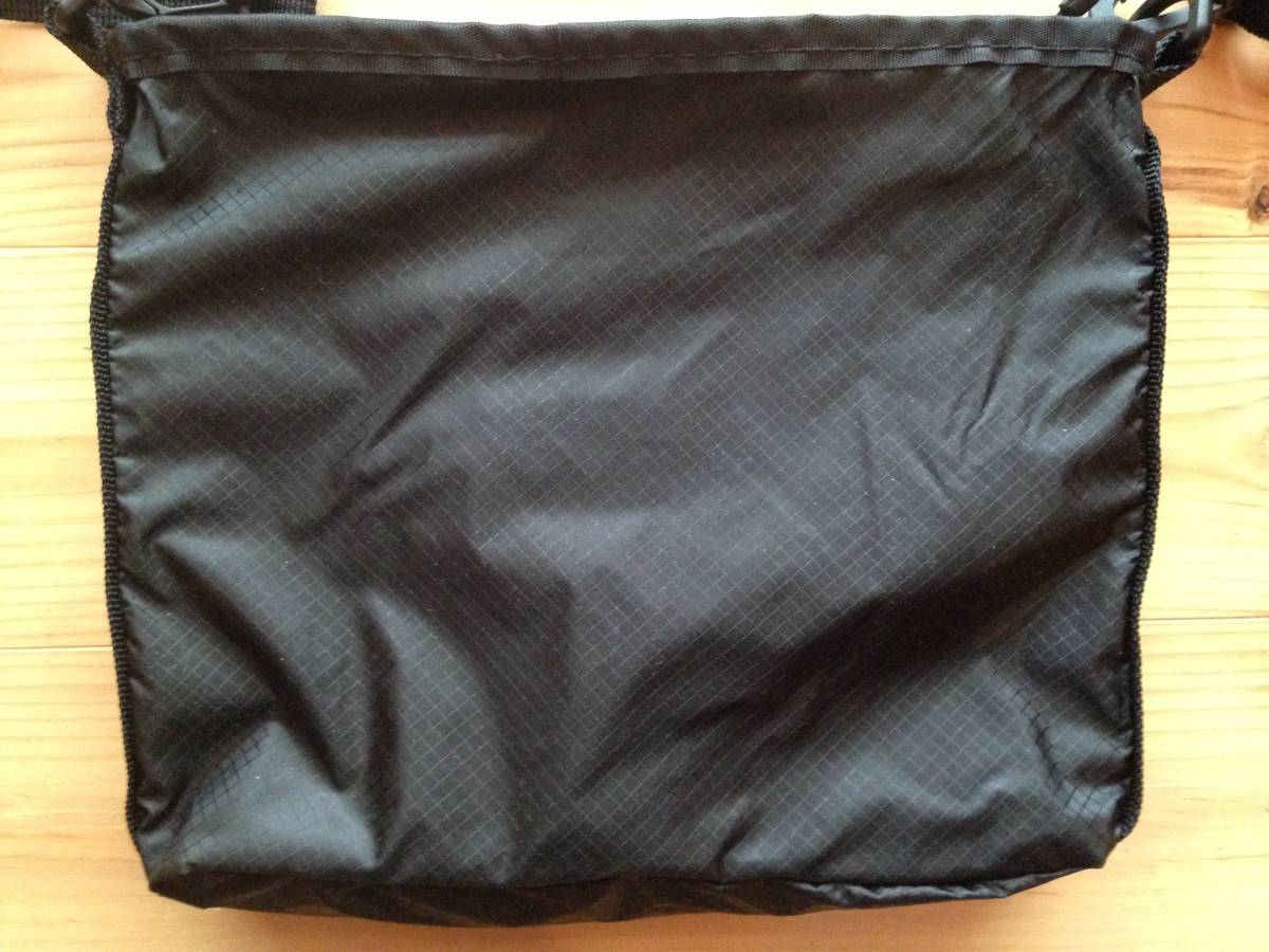 生産終了品!! 3点SET ★ GRANITE GEAR HIKER SATCHEL ＋ TRAIL WALLET S/M 黒 ★ グラナイトギア サコッシュ ポーチ バッグ omm mma 山と道_4