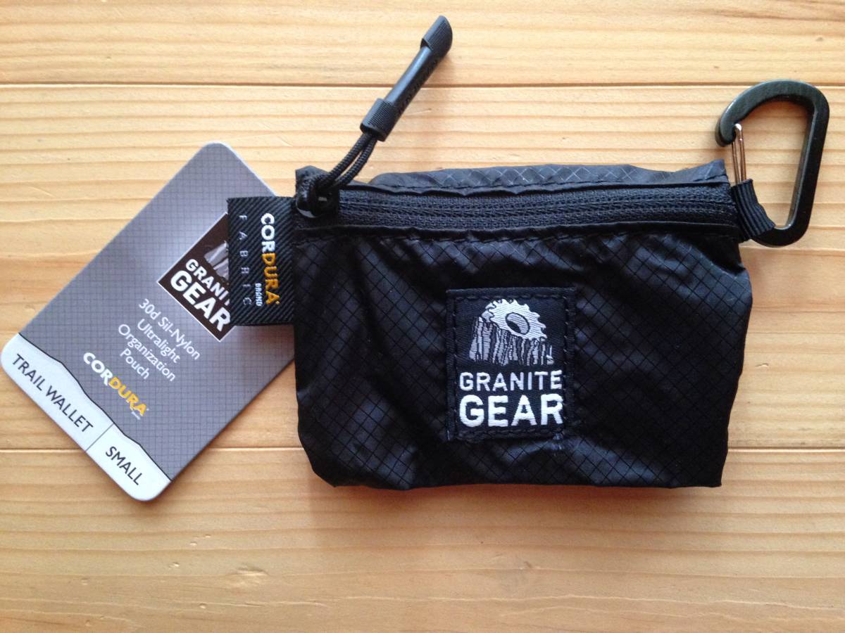 生産終了品!! 3点SET ★ GRANITE GEAR HIKER SATCHEL ＋ TRAIL WALLET S/M 黒 ★ グラナイトギア サコッシュ ポーチ バッグ omm mma 山と道_7