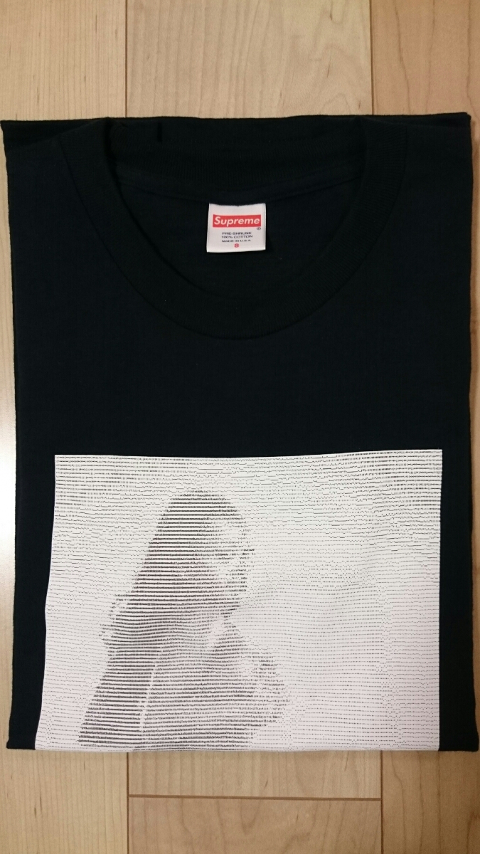 17ss Supreme Digi Tee S Tシャツ Navy ネイビー 【1回着用美品！国内正規品】