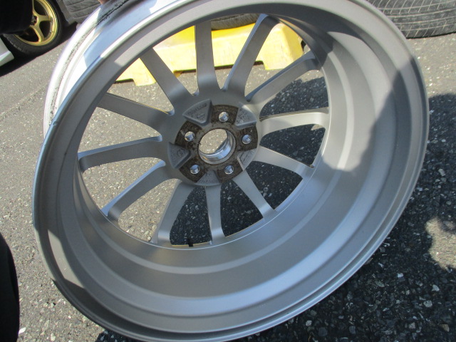 STIホイール スバル純正OP STI 18インチ 7.5J+55 100/5穴 中古