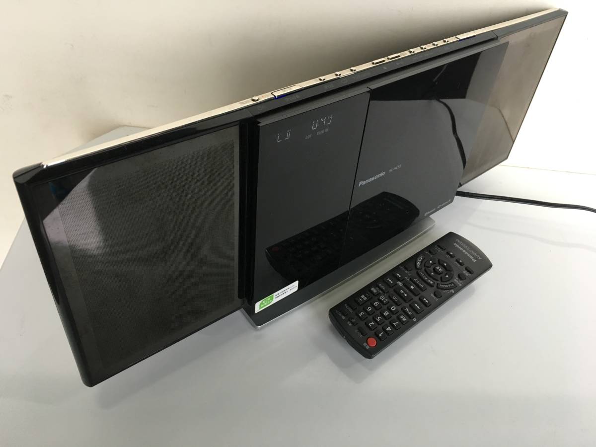 パナソニック SC-HC55 CDコンポ Bluetooth リモコン付き ◇Panasonic 