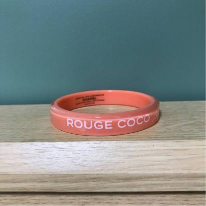 シャネル CHANEL バングル ブレスレット ROUGE COCO 非売品 ノベルティ 