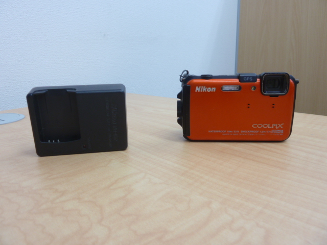 AW100 COOLPIX Nikon - ニコン Digital Camera オレンジ [サンシャイン
