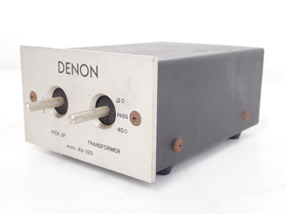 DENON AU-320 MCカートリッジ用昇圧トランス DENON MCカートリッジ昇圧 DENON AU-320 MCカートリッジ用昇圧トランス 磁気シールド3重仕様 デンオン デノン △ 4FAED-6