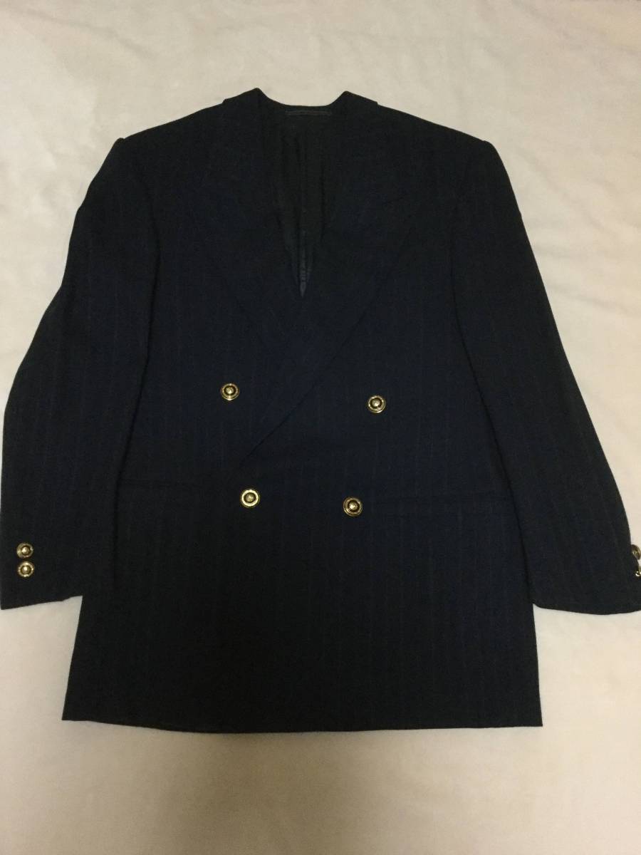 M GIANNI VERSACE ジャンニヴェルサーチ ダブルスーツ ☆ 高級