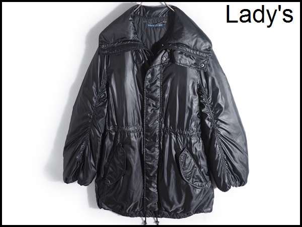 x0506z　◆RALPH LAUREN ラルフローレン◆　ミリタリーダウンコート 黒 ダウンジャケット 秋冬 rb