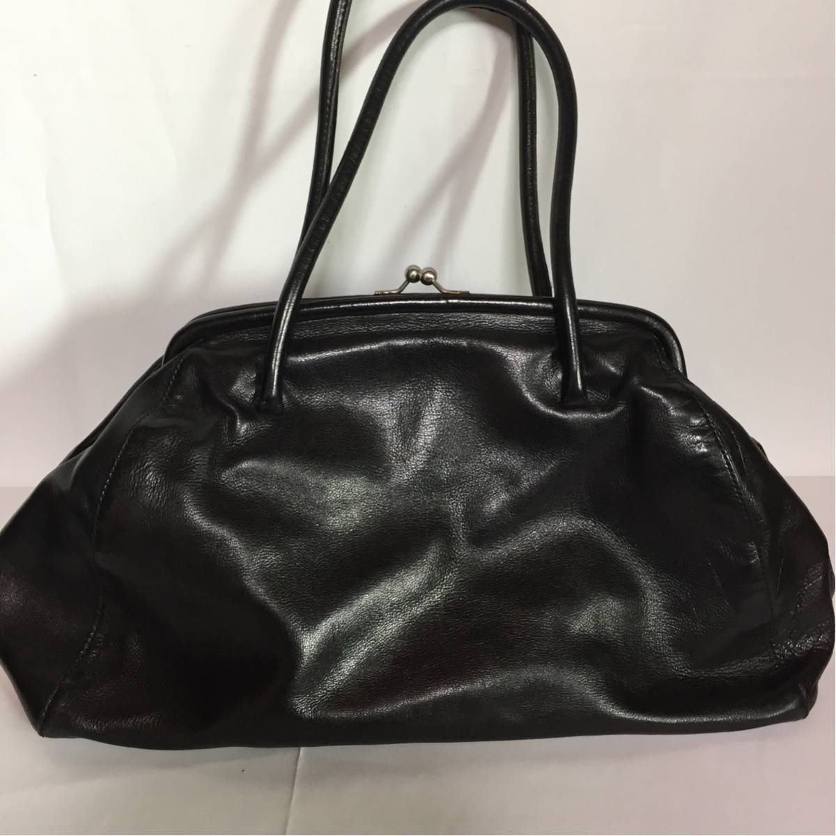 miu miu レザー がま口 ハンドバッグ ボルドー miu miu レザー がま口 ハンドバッグ ボルドー ミュウミュウレザー