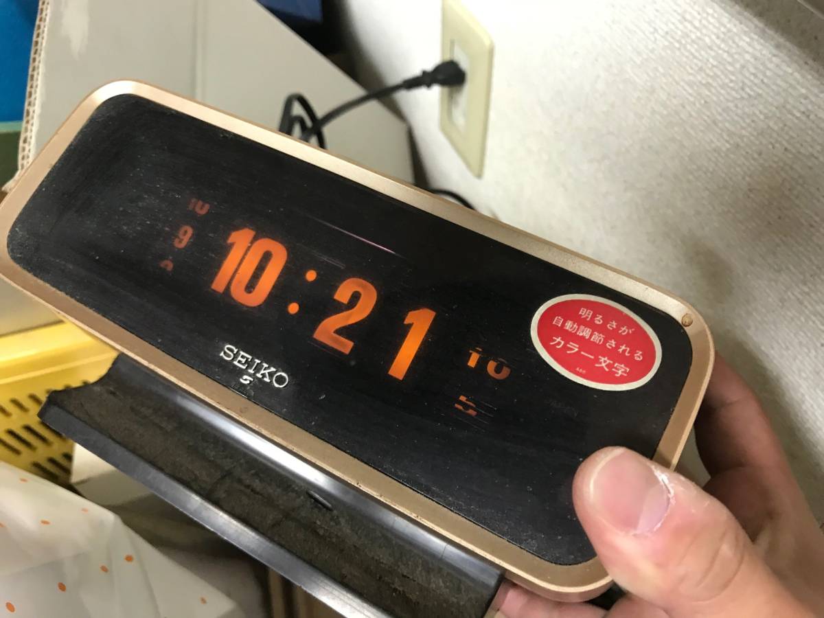 SEIKO DL409 ドラム時計 パタパタ時計 昭和の入札履歴 - 入札者の順位