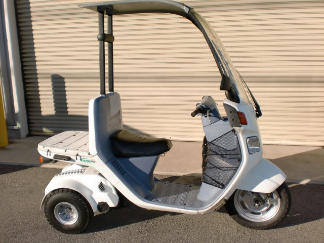 ミニカー登録●ホンダ 2スト ジャイロキャノピー TA02-130** ●シート張替●ワイパーブレードゴム・ドライブベルト・ウエイトローラ新品_1