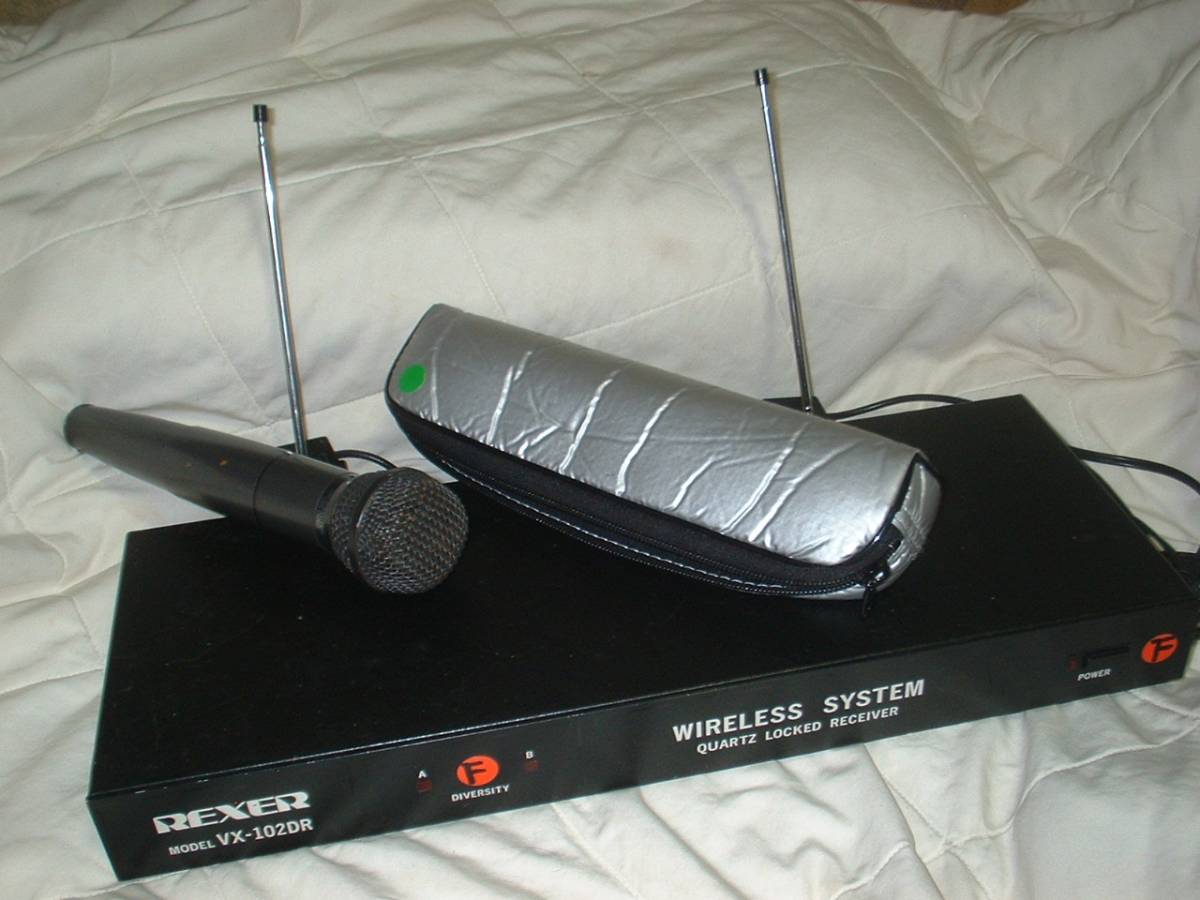 REXER RZR-820 ワイヤレス受信機☆現状品