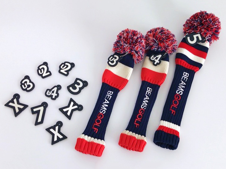 BEAMS GOLF（ビームス ゴルフ） ニットヘッドカバー フェアウェイウッド ユーティリティ