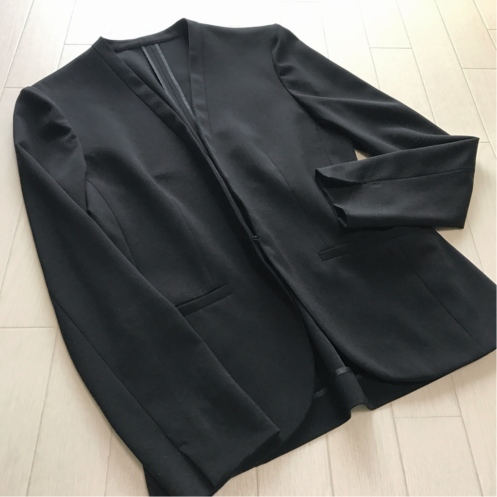 美品 icb ノーカラージャケット フォーマル 7
