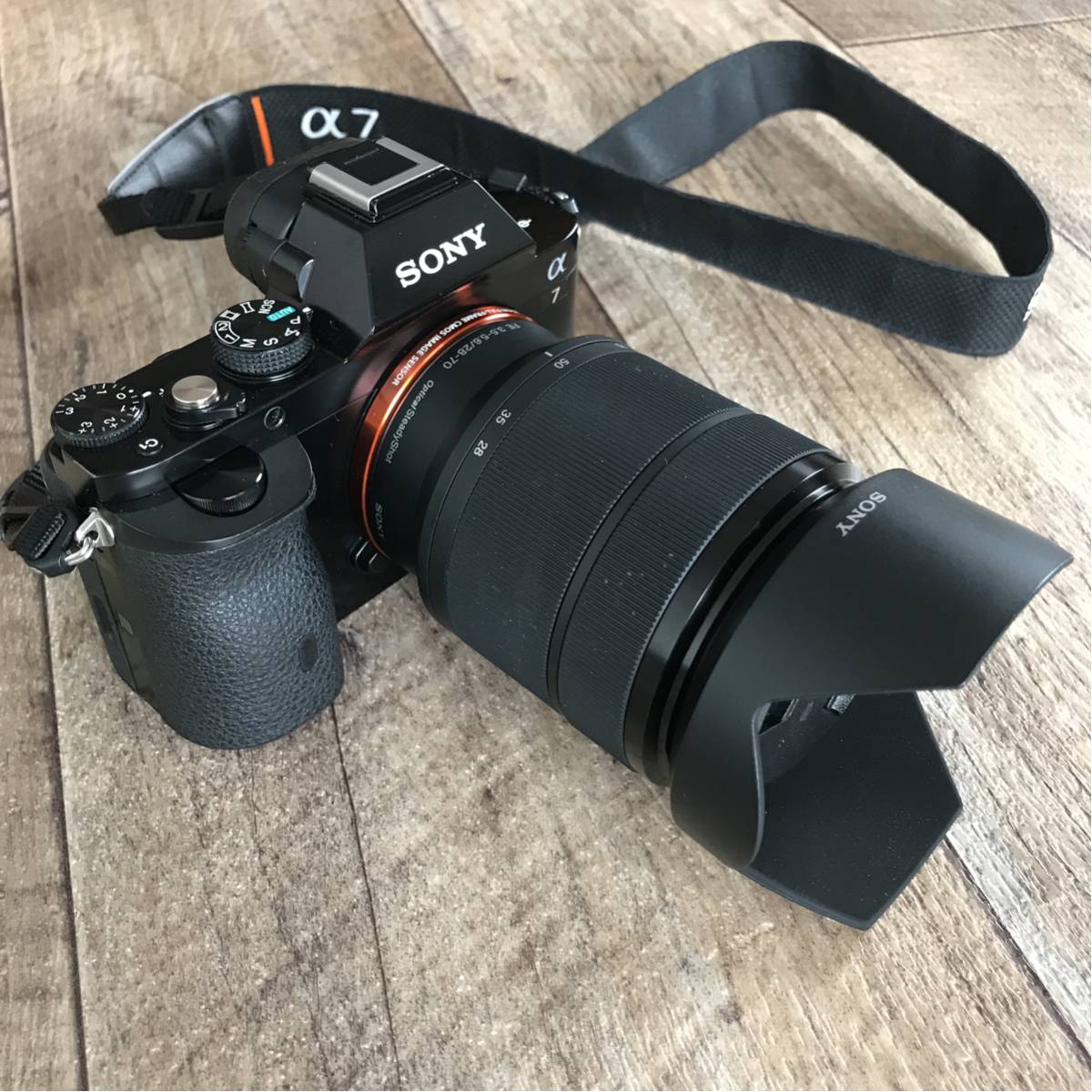 【中古】Sony α7 FE28-70mm F3.5-5.6 OSSズームレンズ付きキットILCE-7K