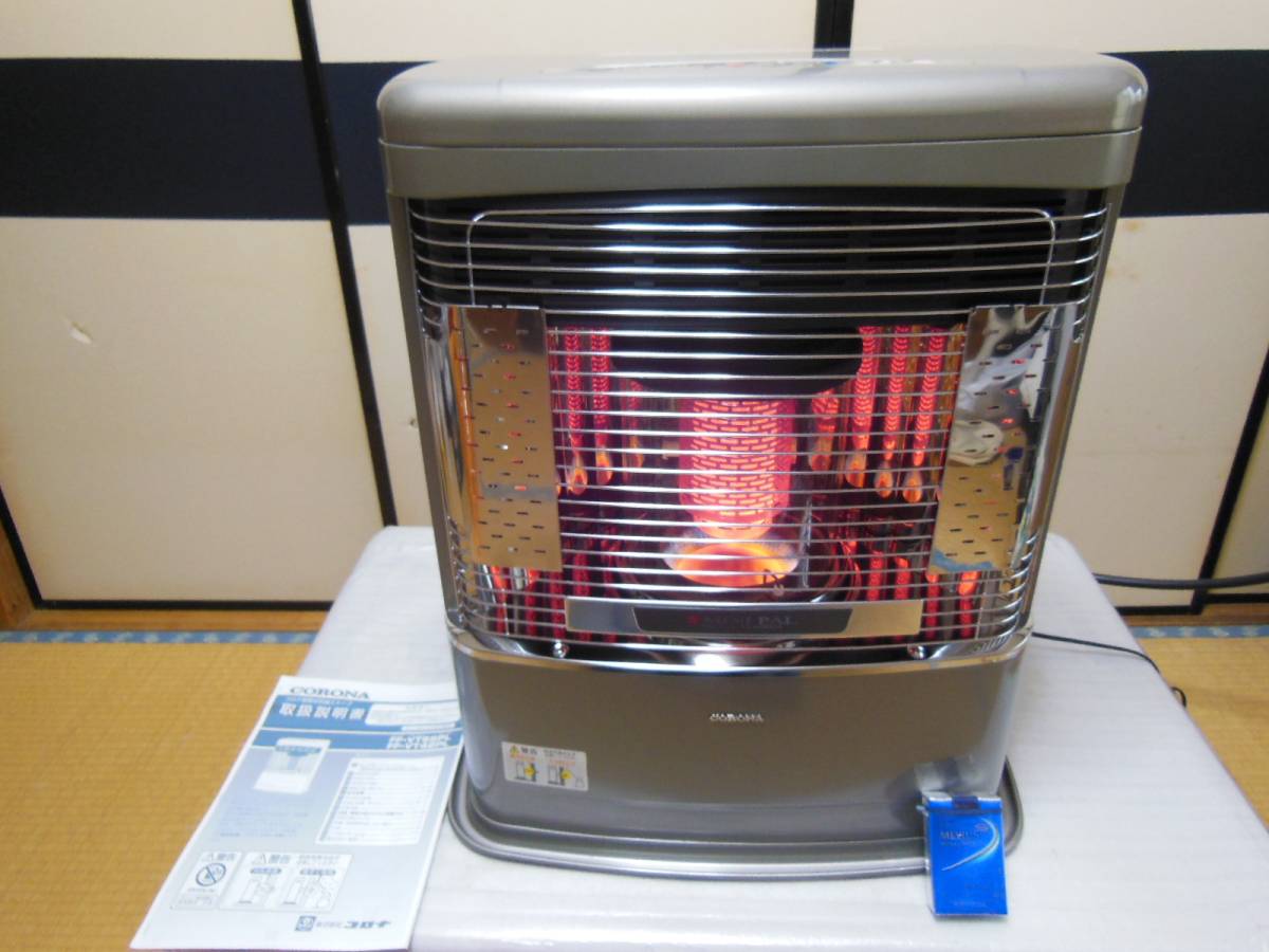 コロナ FF式石油ストーブ ミニパルFF-VT55PL 2009年製 分解清掃 みの 