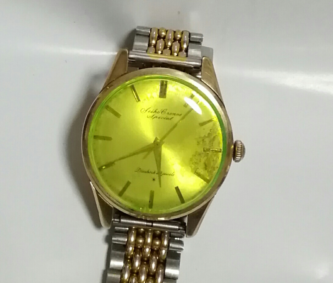 ◇SEIKO CRONOS special クロノス スペシャル 15039 23石 手巻 稼働品◇