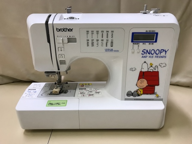 100SN SENSIA brother Brother スヌーピー コンピュータミシン 
