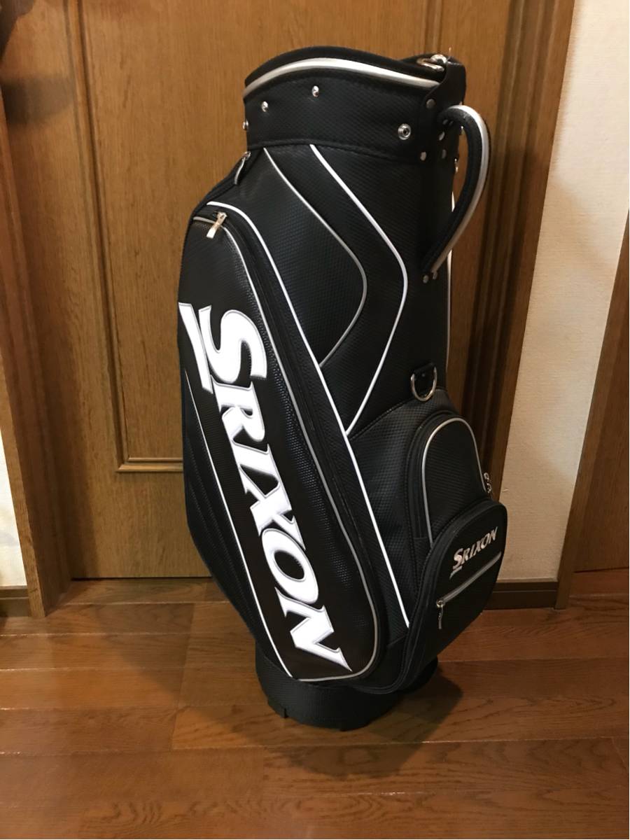 良品♪ SRIXON キャディバッグ 白/赤 9型 スポーツ別 用具 【公式通販】
