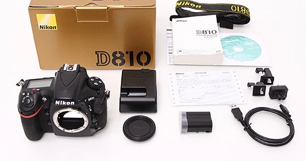 美品｜ニコン D810 ボディ シャッター回数16000回以下