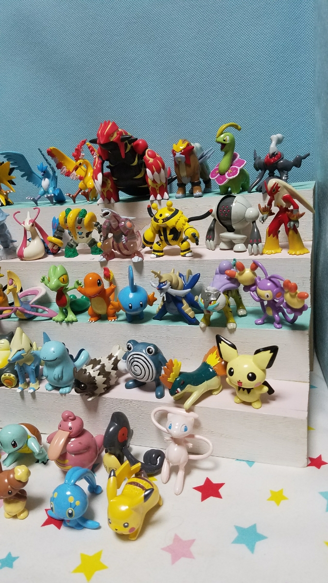 ポケモン モンコレ☆ポケモン フィギュア/大量、44個セット/初期