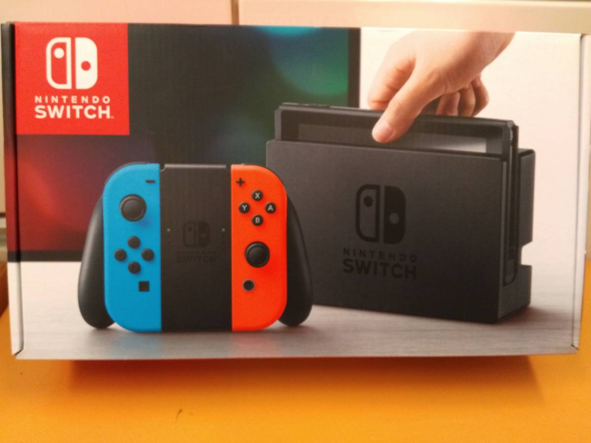 未使用品 Nintendo Switch 新品未使用☆Nintendo Switch 本体 ネオン 