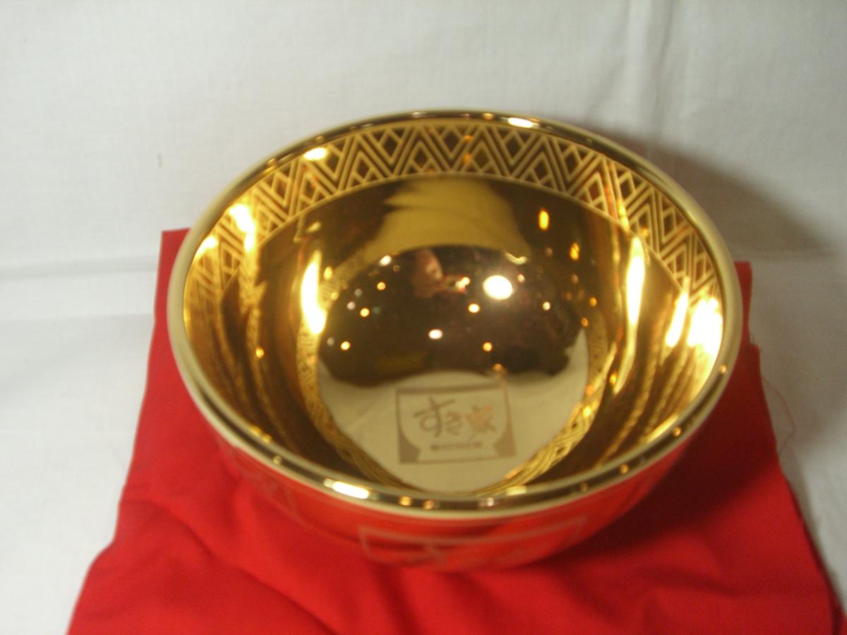 非売品⭐︎未使用⭐︎すき家 金の丼 すき家 - 入手困難！【未使用
