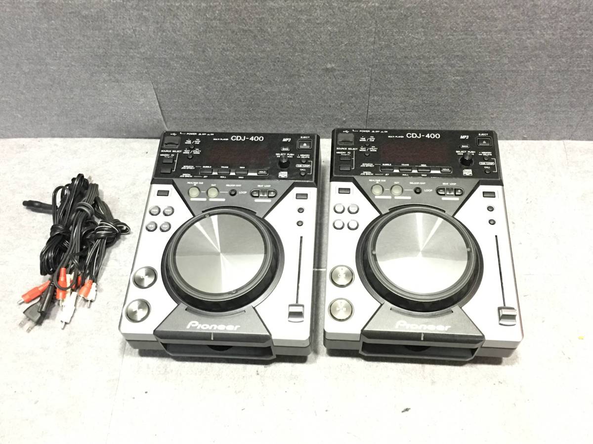 pioneer CDJ-400 2台セット ターンテーブル Pioneer 【公式通販】