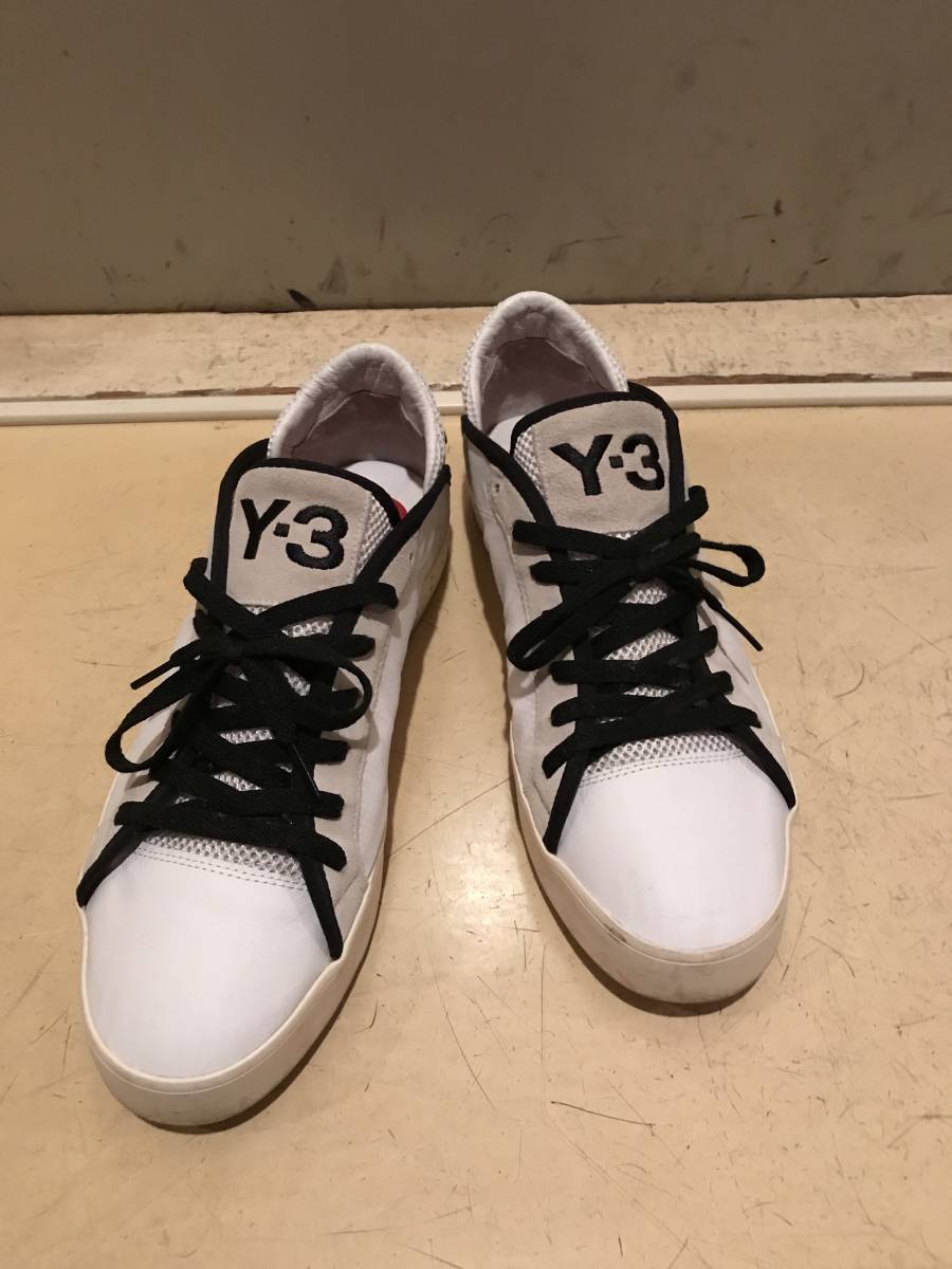 【格安，低価】 Y-3 LAVER LOW スニーカー YOJI YAMAMOTO US10.5 JP28.5(その他)｜売買されたオークション情報、yahooの商品情報をアーカイブ公開 - オークファン 男性用