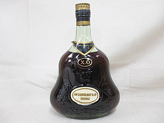 JAN90▲Hennessy/ヘネシーXO 金キャップ/グリーンボトル　コニャック　700ml/未開栓
