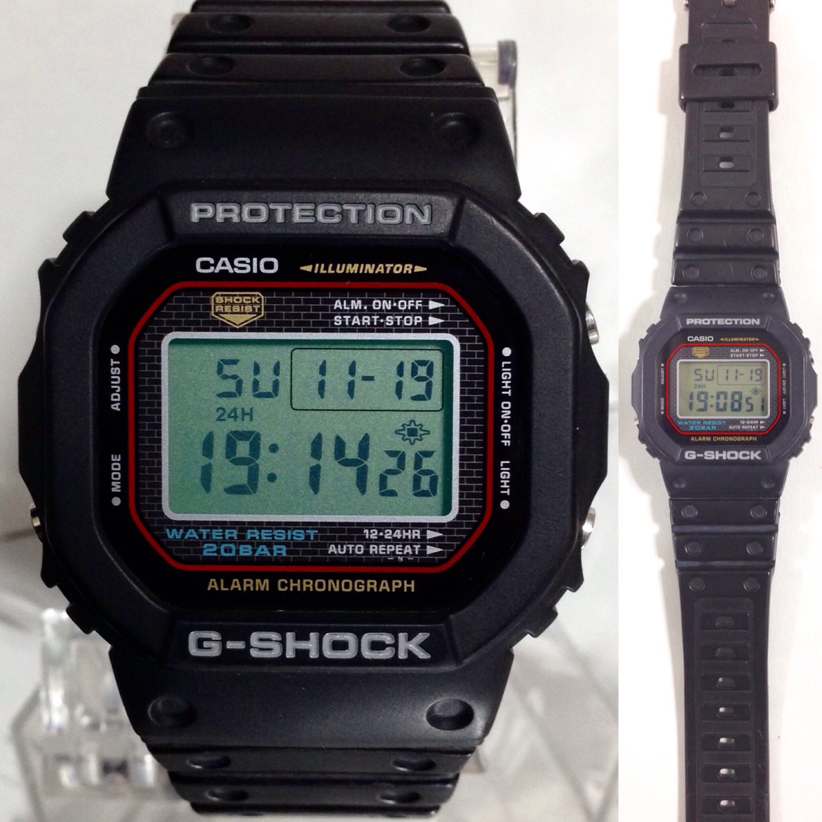 カシオ CASIO G-SHOCK DW-5000 スクリューバック ※難あり ブランド
