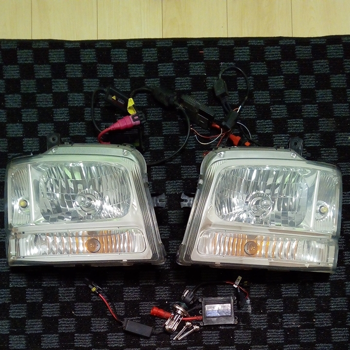エブリィ　DA62W ヘッドライト　HID付　LED付　左右セット