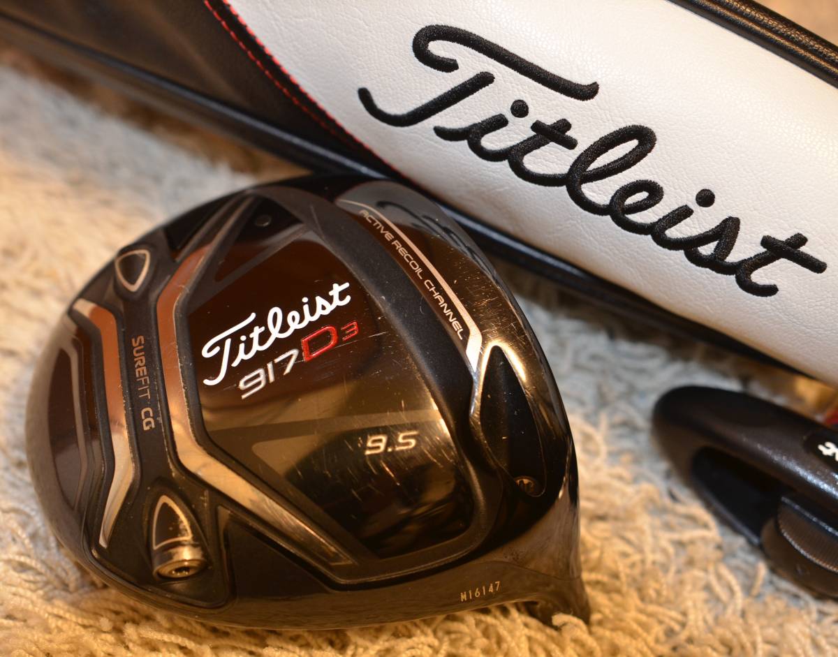 タイトリスト９１７D2　ベースロフト9.5度　　ヘッドのみ　日本仕様