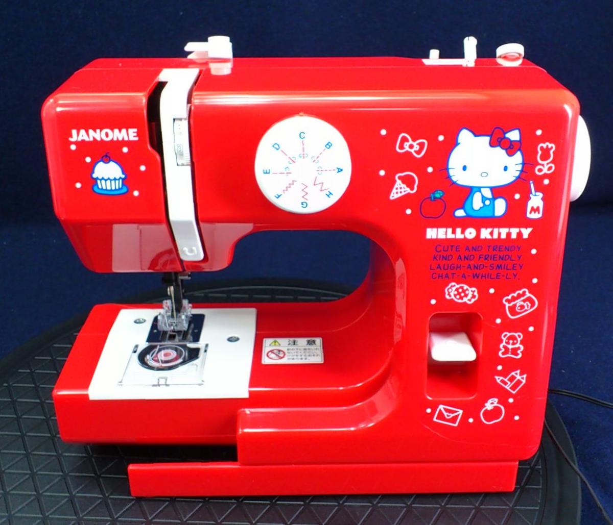 ミシン ハローキティ - JANOME 0 メルカリ Yahoo!オークション 