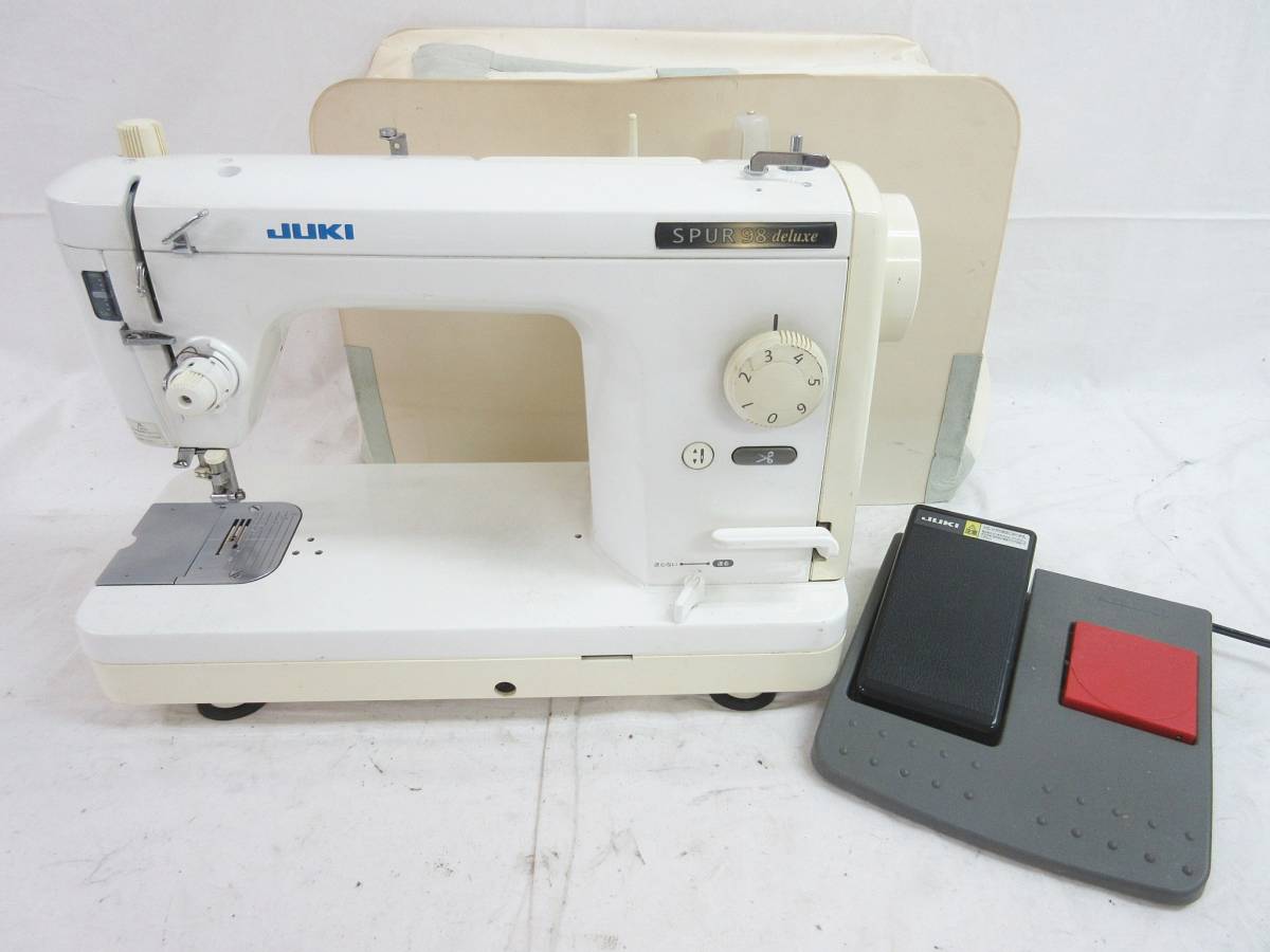 ジューキ SPUR JUKI TL-98DX シュプール 自動糸切り 美品JUKI 職業用 