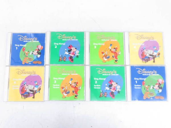 ディズニー □同梱NG□△ 1円 ディズニー ワールドオブイングリッシュ