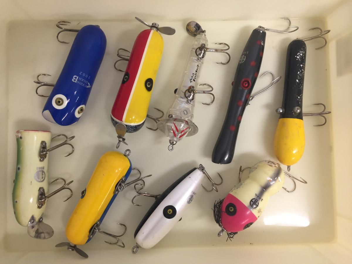 [63-1120-07]☆良品☆ルアー AKASHI BRAND/アカシブランド 9点まとめて やや難あり含む