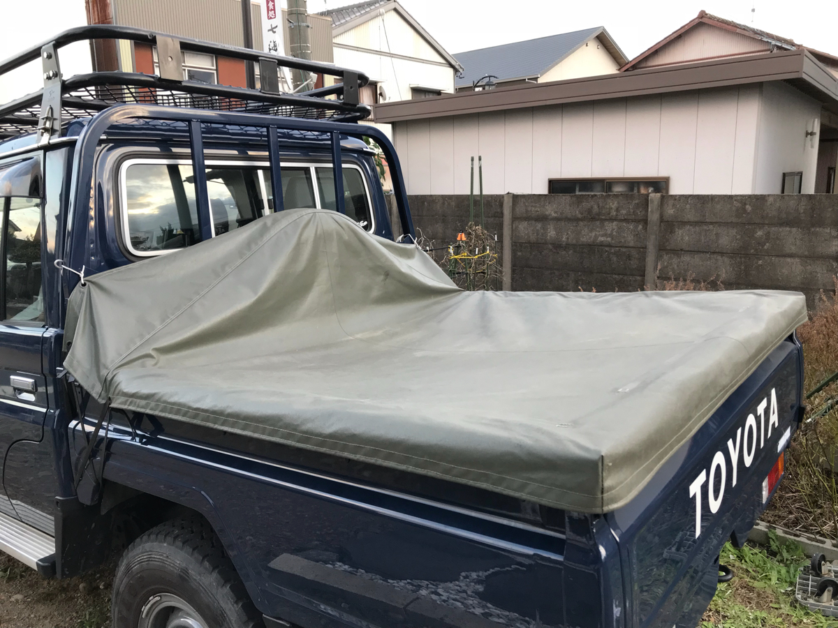 再販 ランクル70 ピックアップ ランクル79 GRJ79 荷台シート 荷台