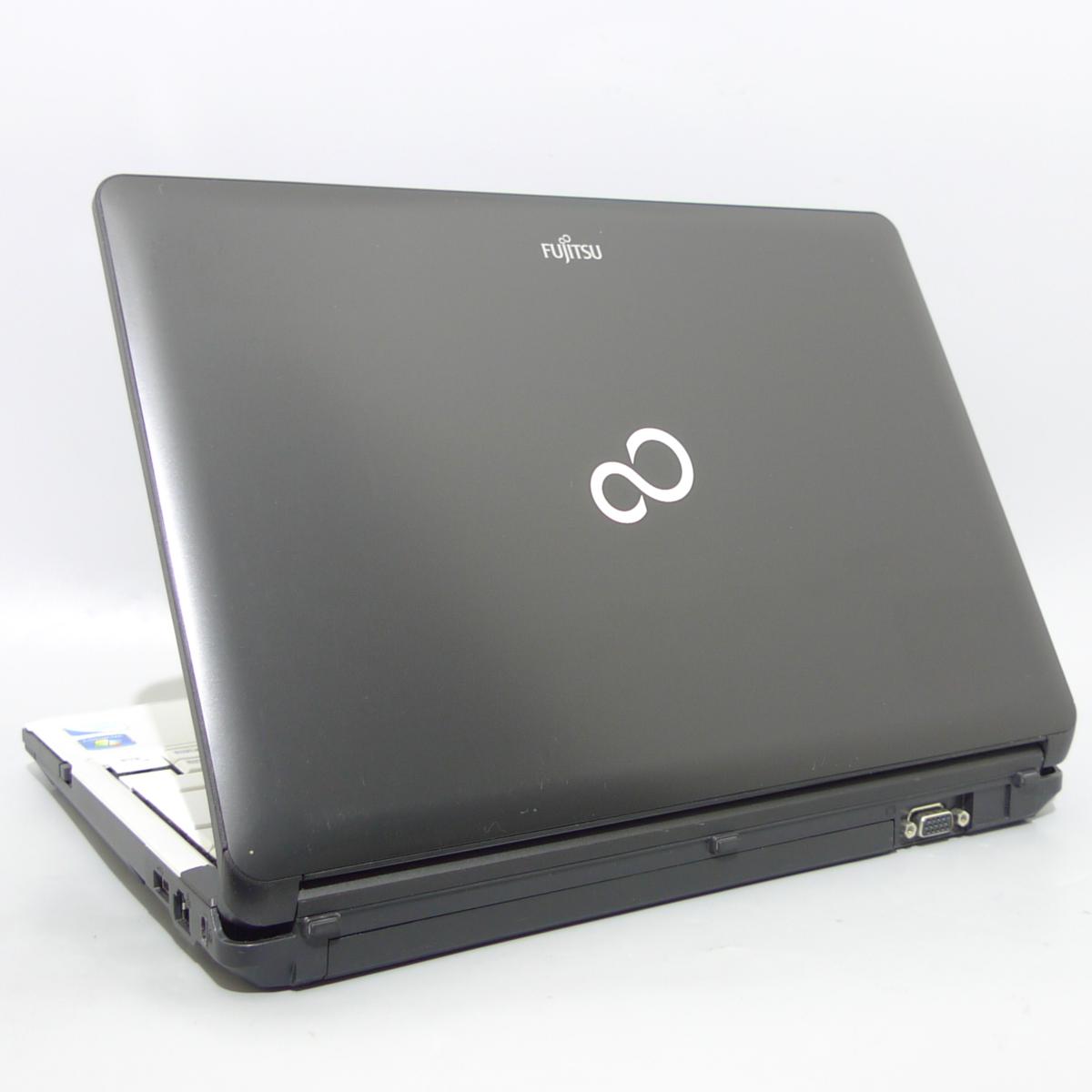 中古動作良品 13.3w ワイド液晶 富士通 FMV S761/D Celeron-B840 2GB 