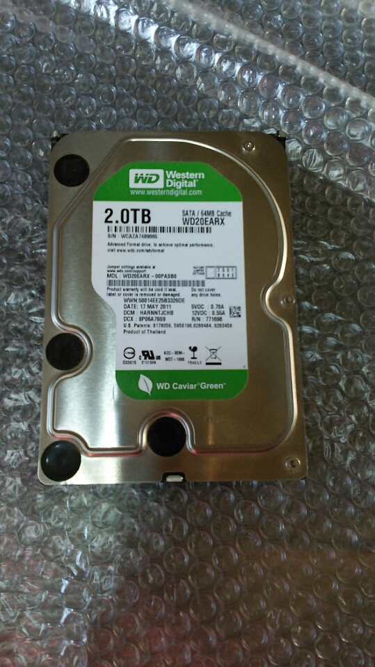 Western Digital WD20EARX 2.0TB