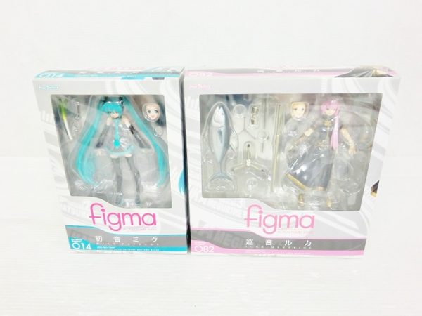 未使用 未開封 マックスファクトリー figma 014 初音ミク フィギュア ボーカロイド セットO2777149