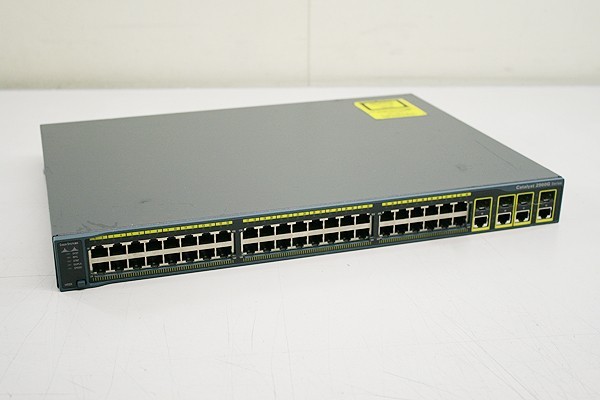  Cisco Systems インテリジェント ギガビットイーサネット スイッチ Catalyst WS-C2960G-48TC-LV02(イーサネットハブ)｜売買されたオークション情報、yahooの商品情報をアーカイブ公開 - オークファン イーサネットハブ