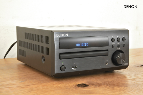 人気ショップ 389 美品 DENON(デノン) CDレシーバー RCD-M40 ブラック