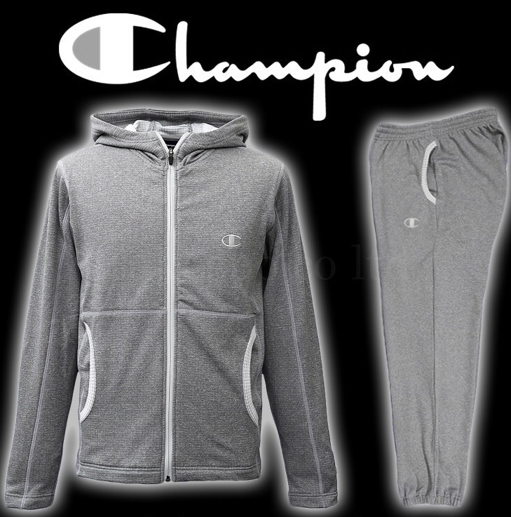 Champion チャンピオン 2017 秋冬モデル スウェットジャージ グレー L 