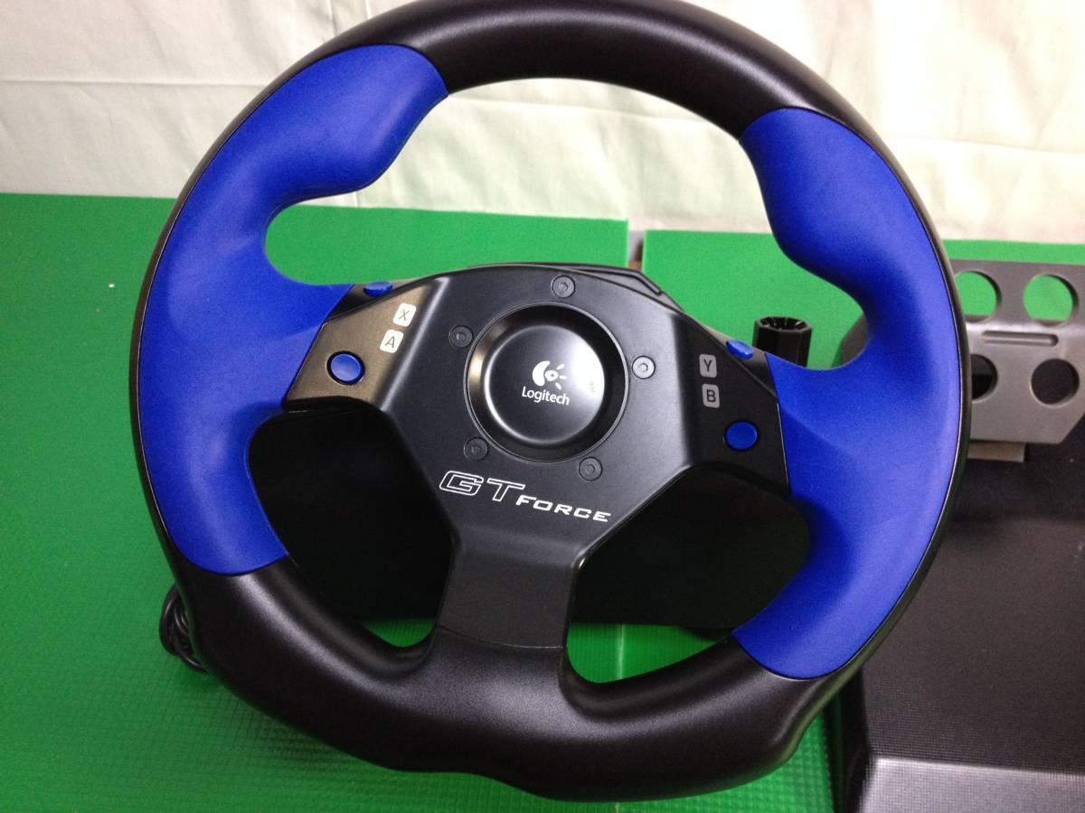 B# PlatStation2対応 ロジクール GT FORCE グランツーリスモ3 A-spec対応 lprc-10000 #