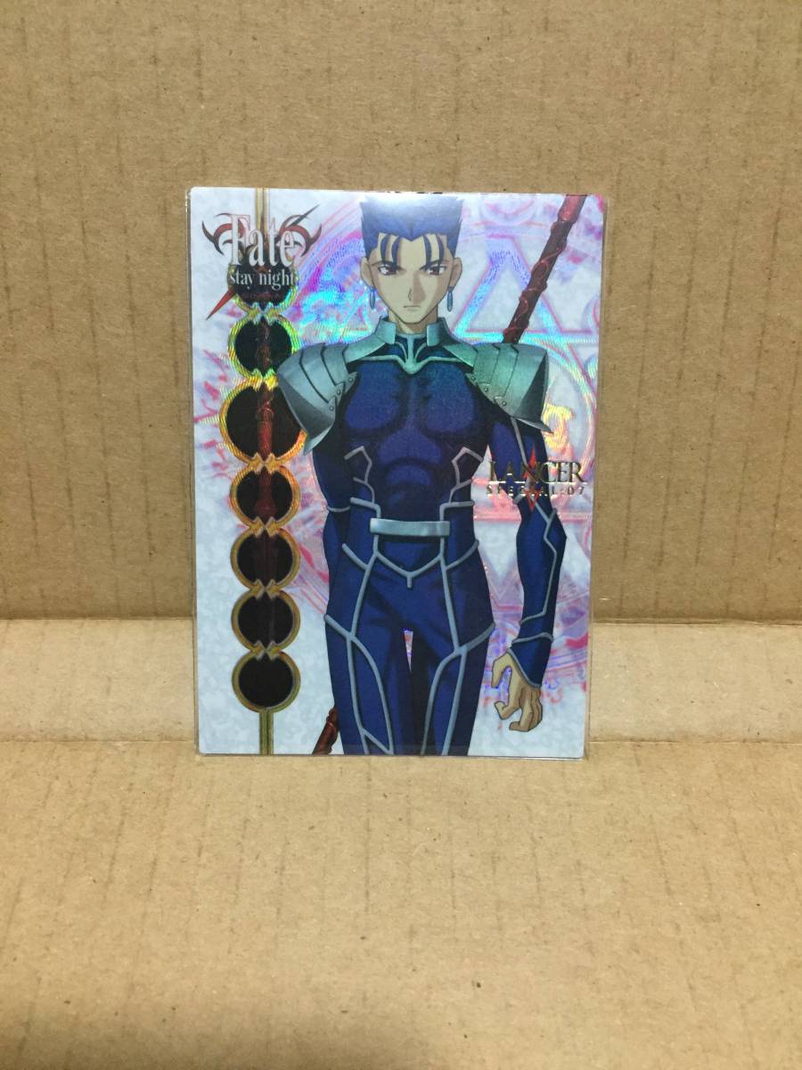 ○Fate/stay night「トレカ SPカード／ランサー（初版）」○ night