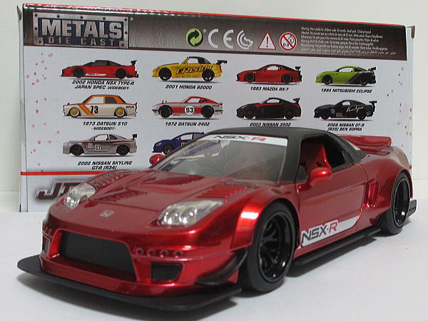 新品】1/24JDM'02 HONDA(ホンダ）NSX TYPE-R ジャパン スペック（メタ