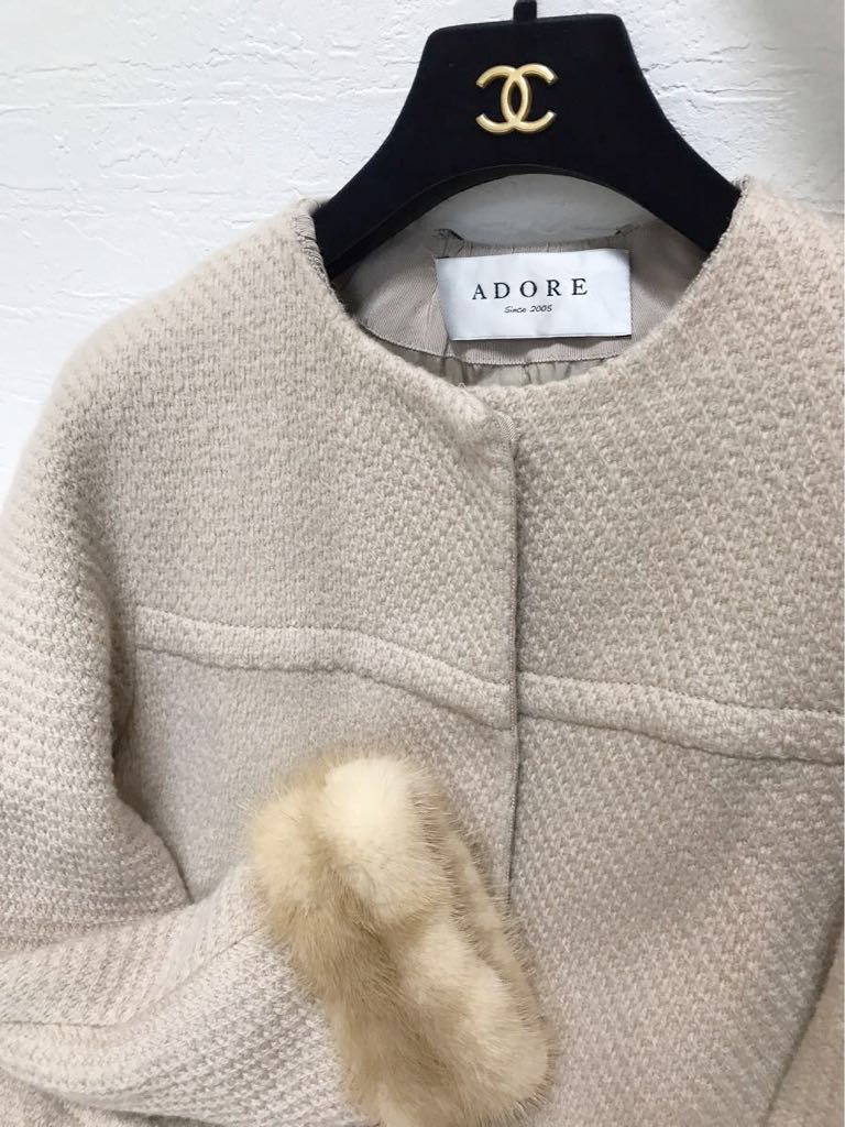 ADORE ミンク付きコート コート｜ADORE(アドーア)｜阪急百貨店公式通販