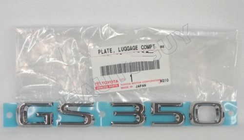 純正品　レクサス GS GS350 リア トランク ゲート エンブレム 新品