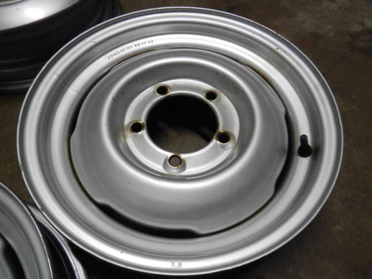 ジムニー・ジープ PCD139.7 5穴 ジムニー ジープなどに 4．5J ＋19 