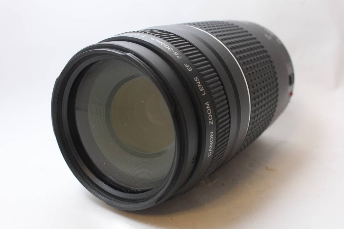 お買い得，格安 極上品 キャノン CANON ZOOM EF 75-300mm F4-5.6 III(キヤノン)｜売買されたオークション情報、yahooの商品情報をアーカイブ公開 - オークファン キヤノン