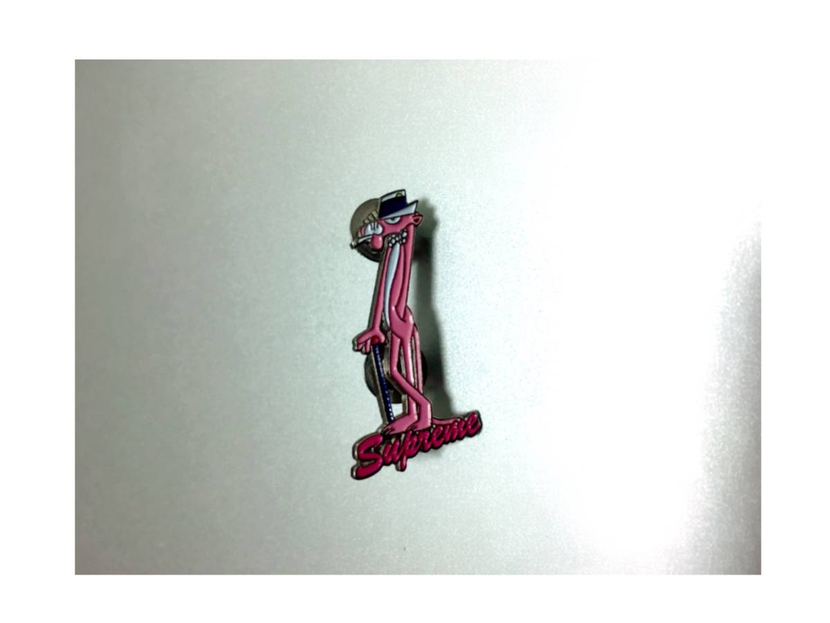SUPREME×ピンクパンサー ピンバッジ 2014S/S シュプリーム Supreme ピンバッジ ピンクパンサー - Panther ピンバッチ Pin ピンズ